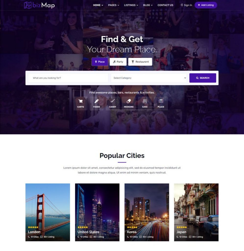 20 Best Business Bootstrap Website Templates 2024 - Templatefor