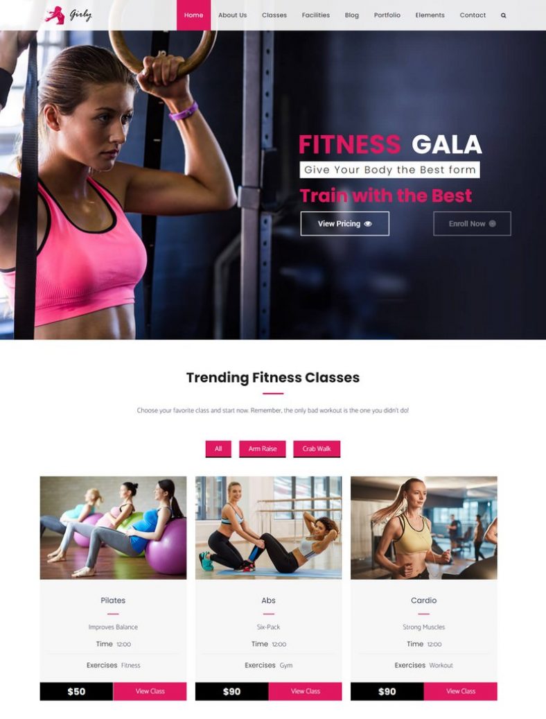 30 Best Gym and Fitness WordPress Themes 2024 - Templatefor