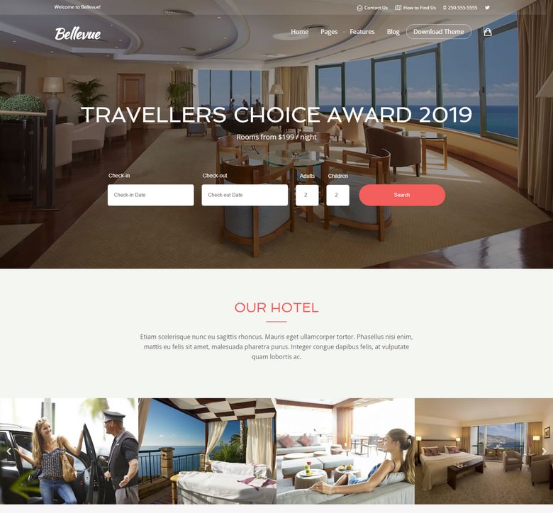 Hotel + Bed and Breakfast Booking Calendar Theme