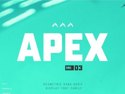 Apex MK3 Free Robust Display Typeface