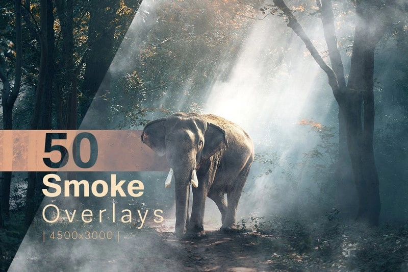 50 Smoke Overlays+