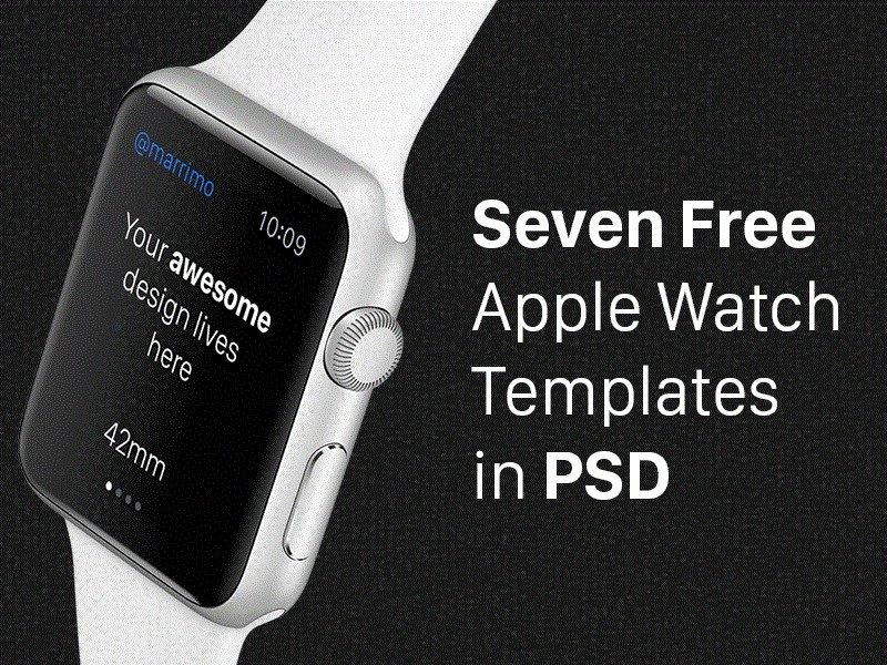 7 Apple Watch Free Templates