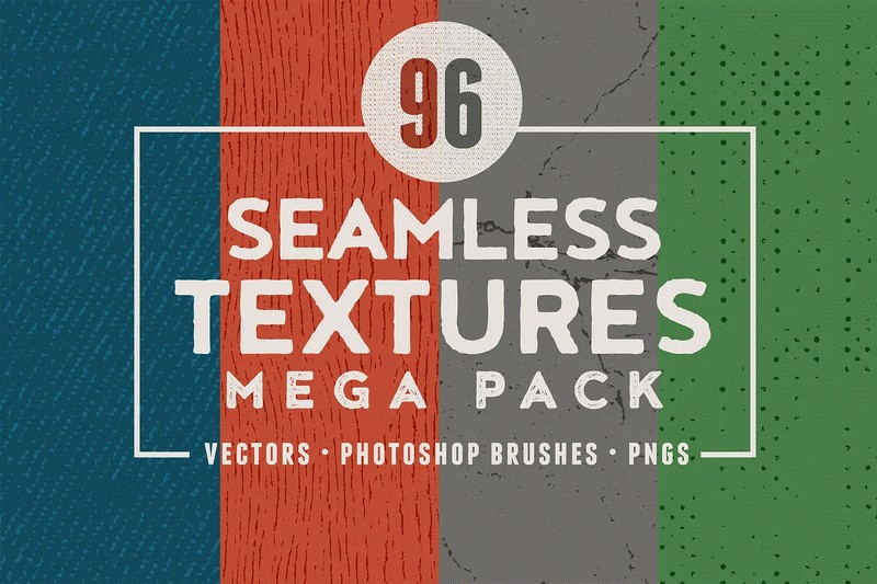 96 Seamless Textures - Mega Pack
