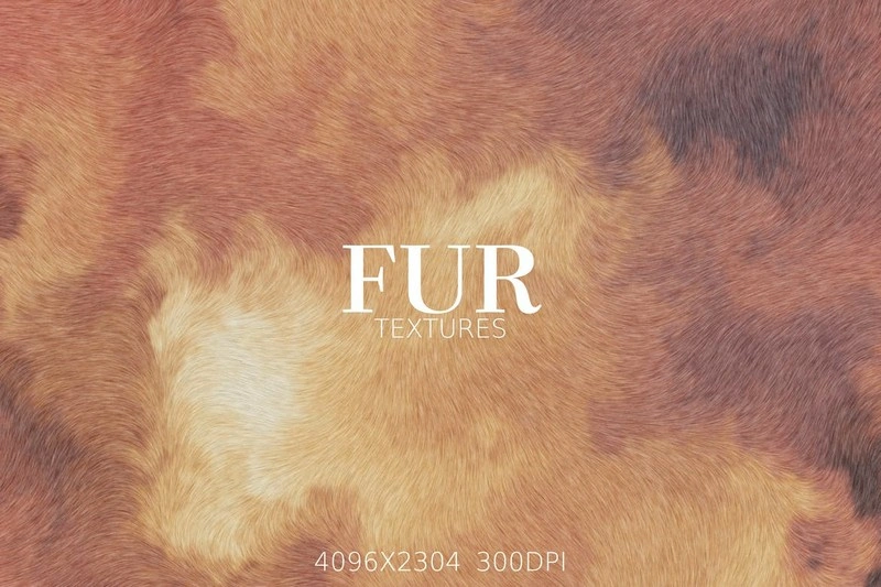 Abstract Fur Textures and Backgrounds