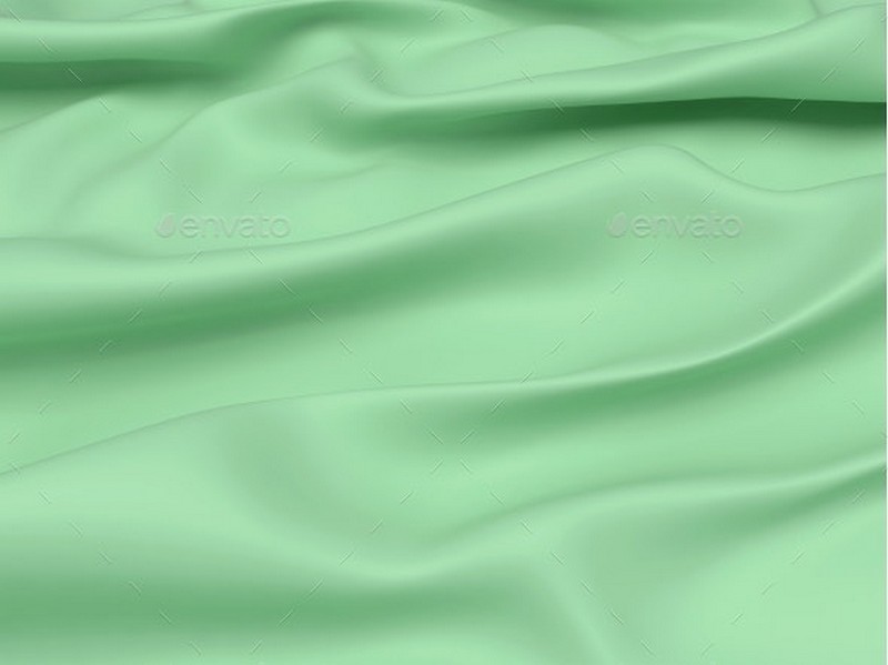 Abstract Texture, Green Silk