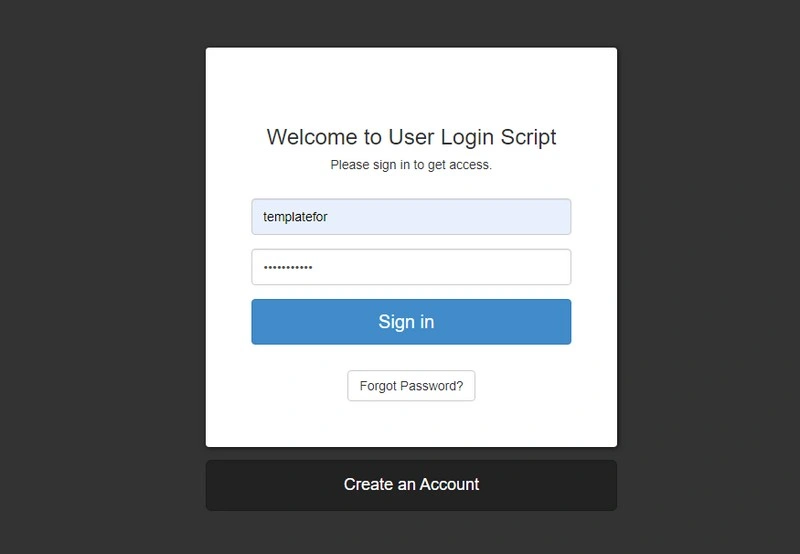 Ajax Login And Register using PHP and PDO