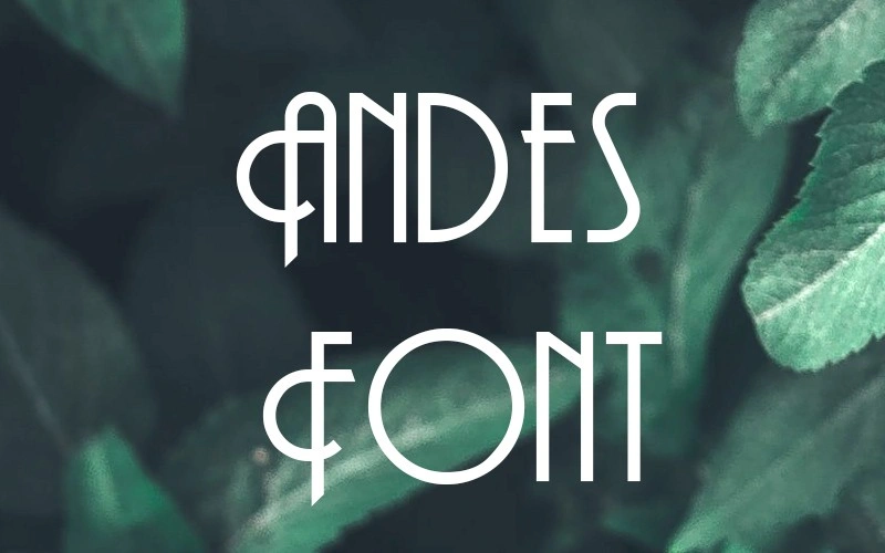 Andes Font
