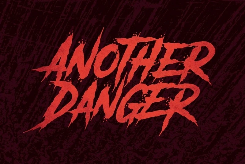 Another Danger - Horror Font