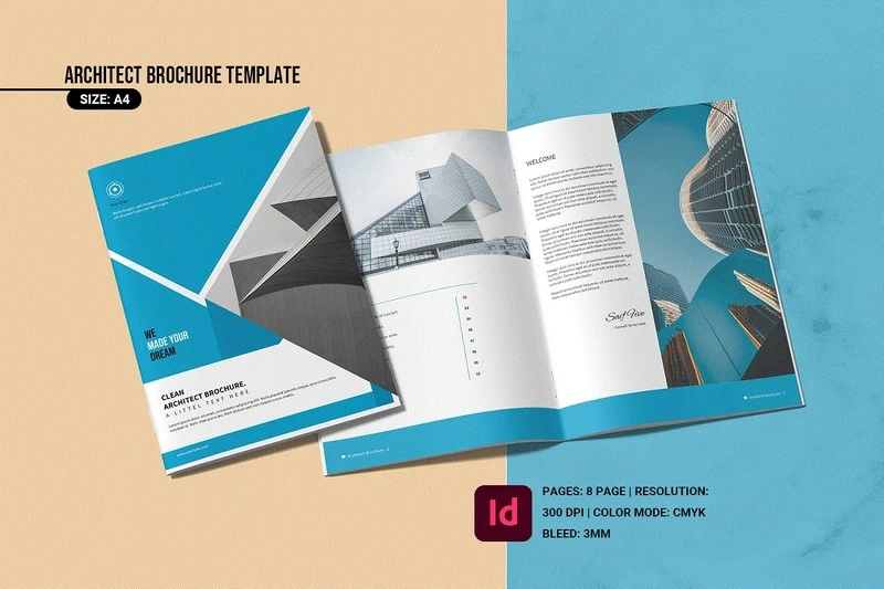 Atchitectural Portfolio Brochure Template