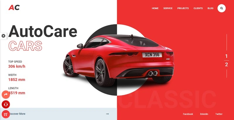 Car Auto Website Template