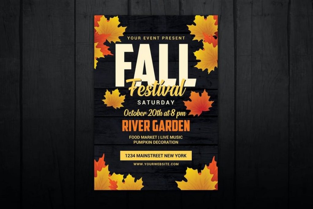 Autumn Fall Festival Flyer