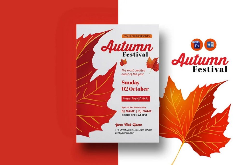 Autumn Festival Flyer 
