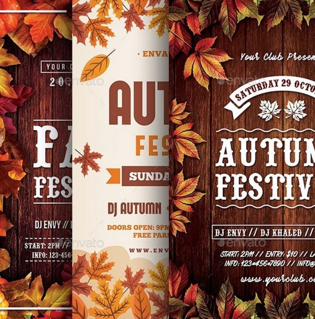 Autumn Flyers Bundle