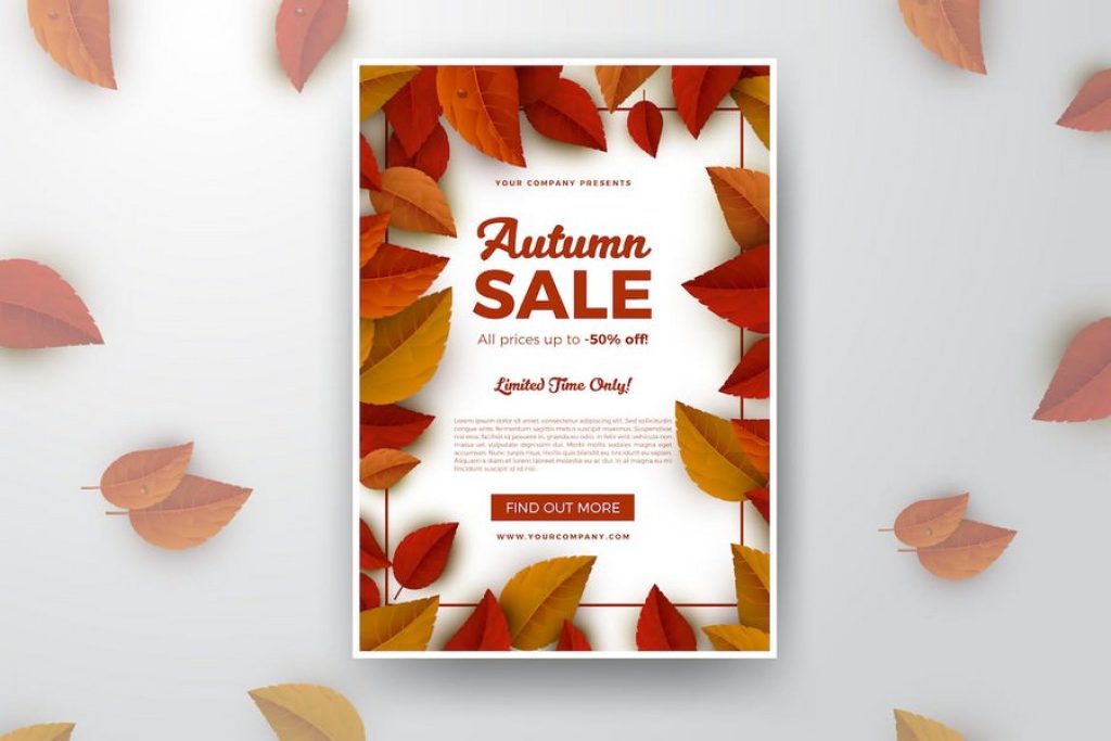 Autumn Sale Print Flyer