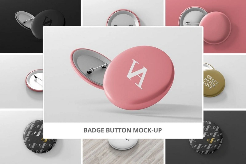 Badge Button Mock-Ups
