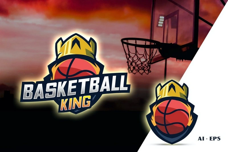 Basketball King - Logo Template