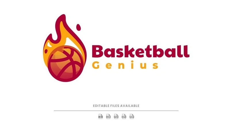 Basketball Simple Logo