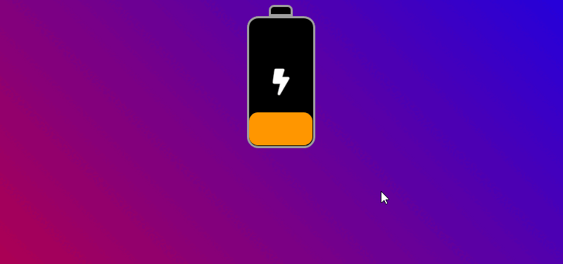 Battery Charge Animation
