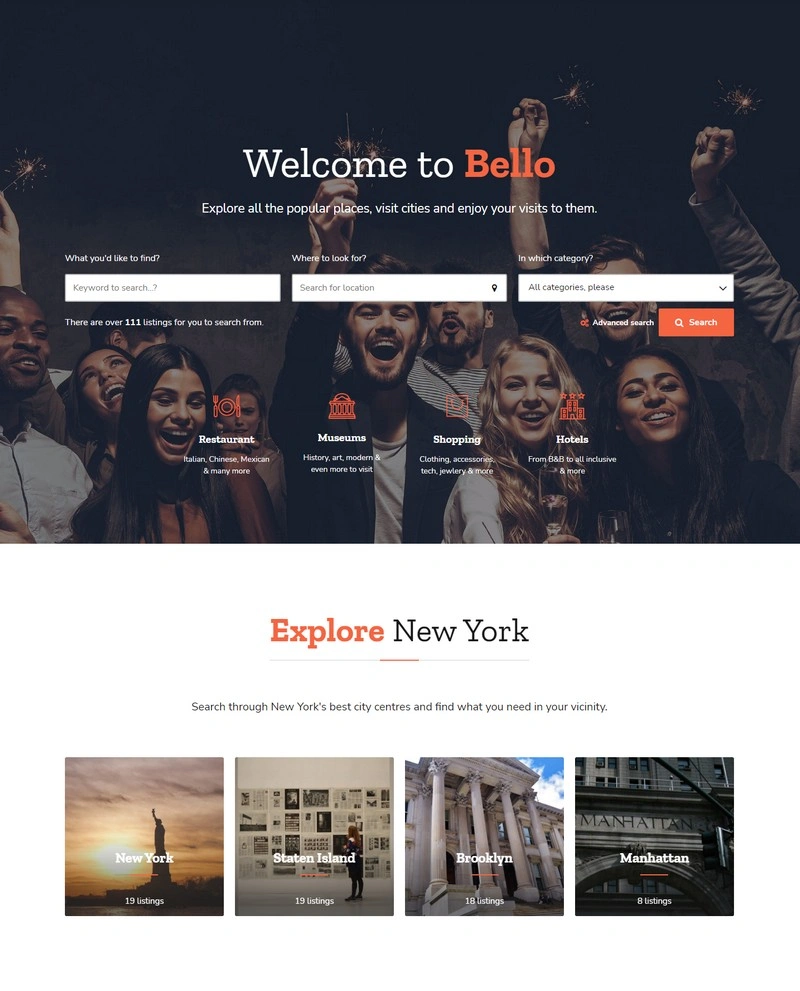 Bello - Directory & Listing