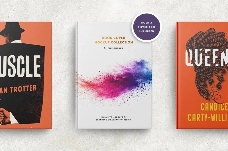 Book Cover Collection Mockups