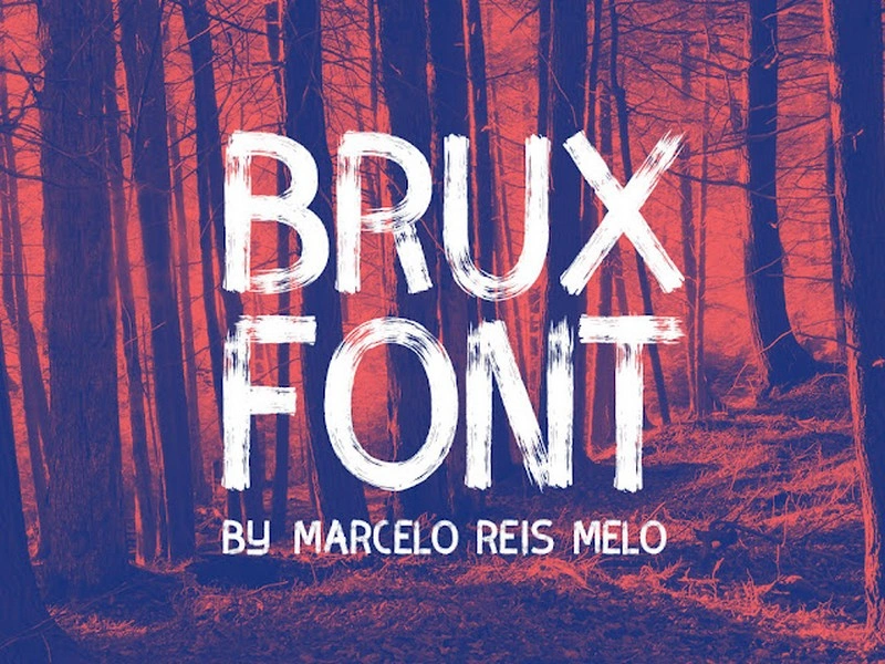 Brux Bold Frush Font Free