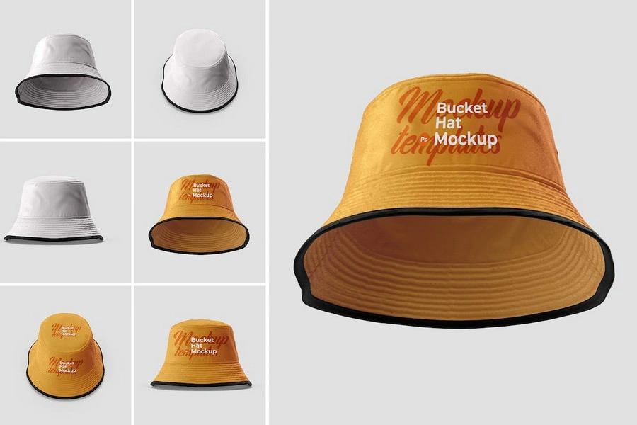 Bucket Hat Mockups