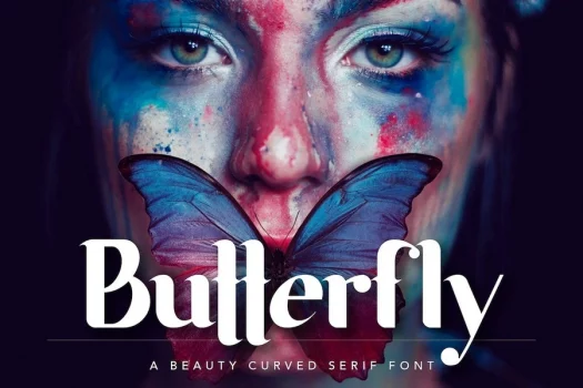 Butterfly Beauty Font