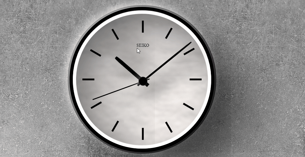 CSS Clock By Nils Rasmusson