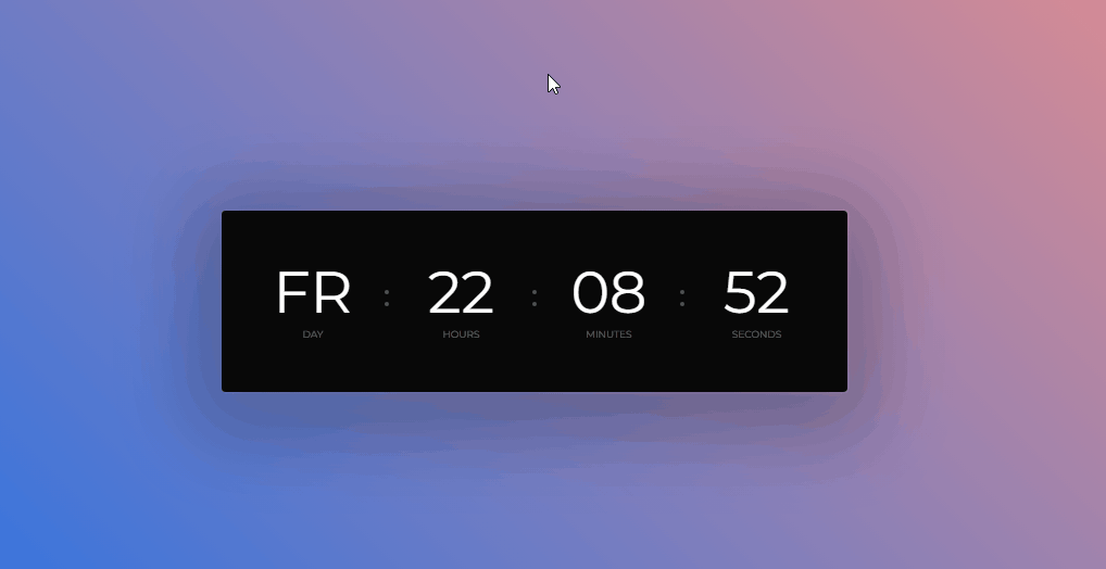 CSS Variable-Powered Clock