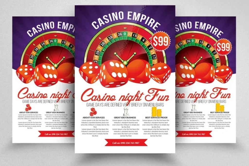 Casino Night Editable