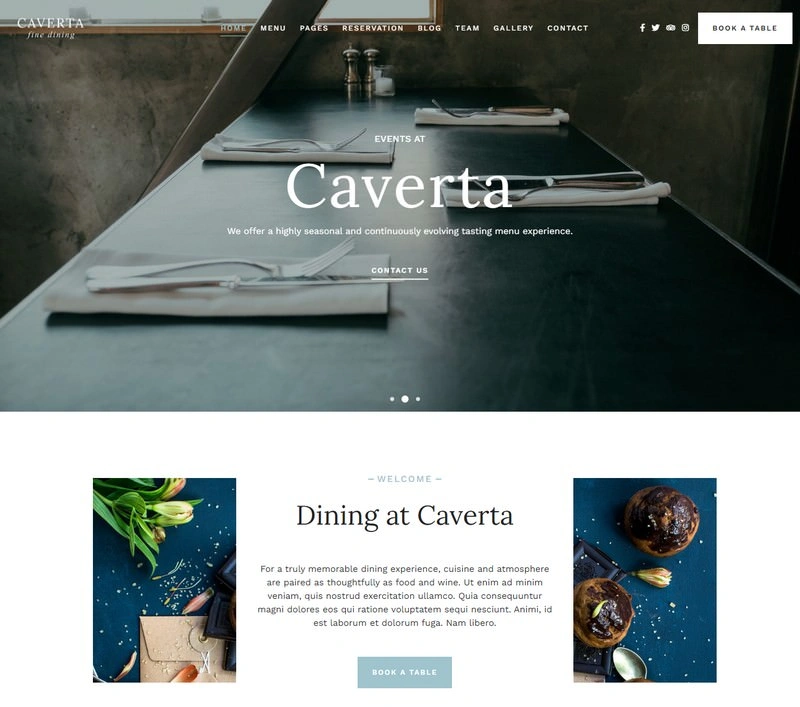 Caverta - Restaurant Cafe 