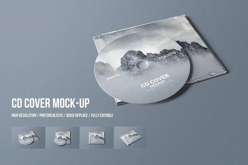 Cd Cover Mock-Up