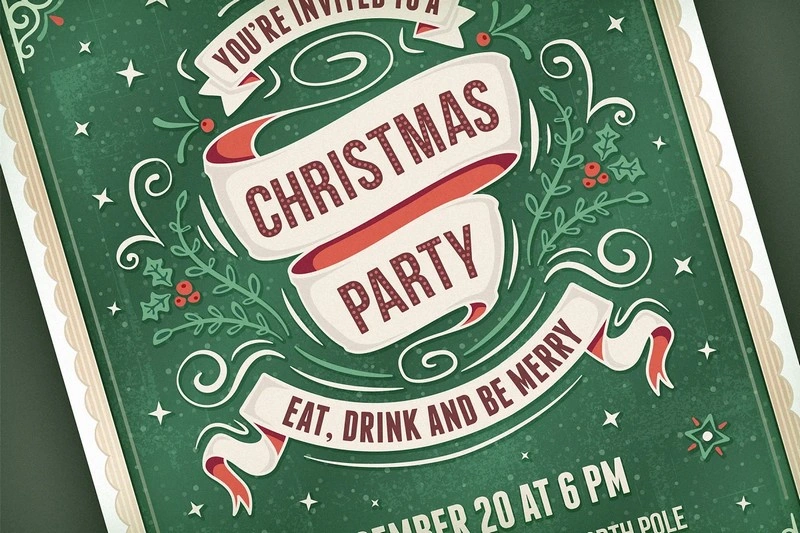 Christmas Party Invitation Bundle