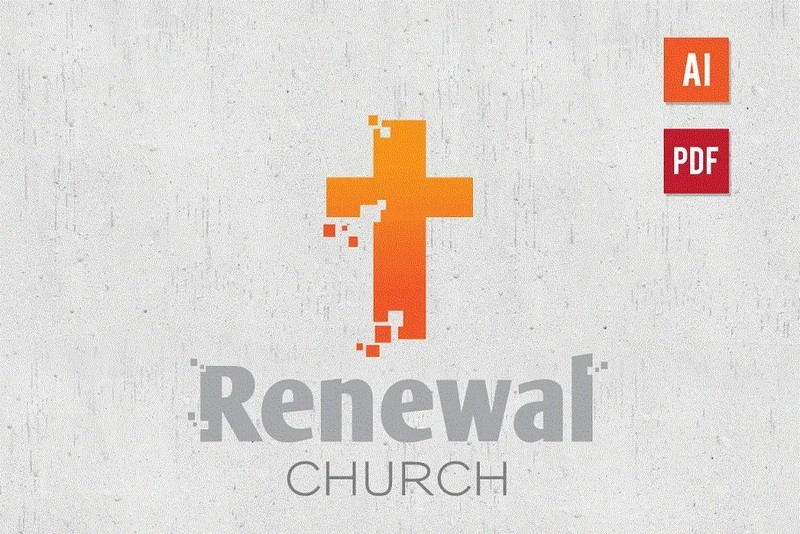 Church Cross Logo