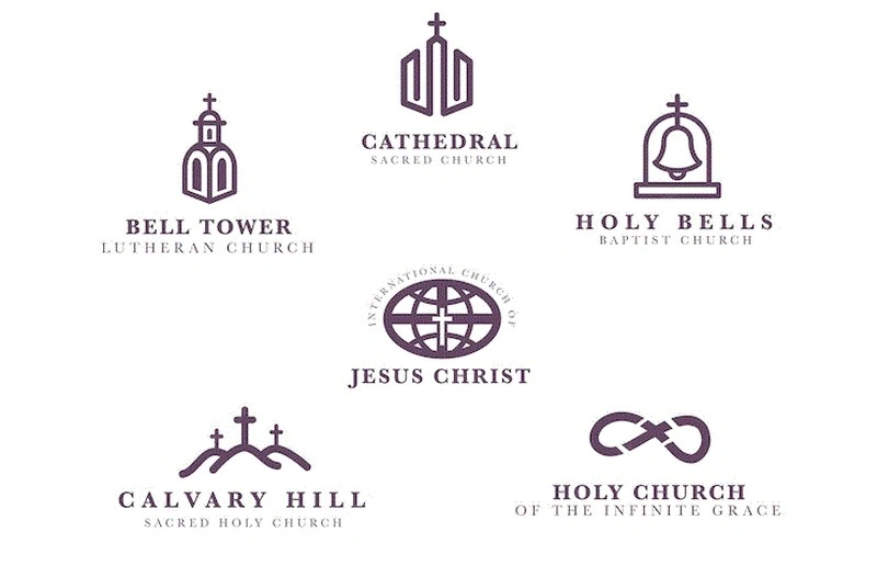 Church Logo Template Set Free