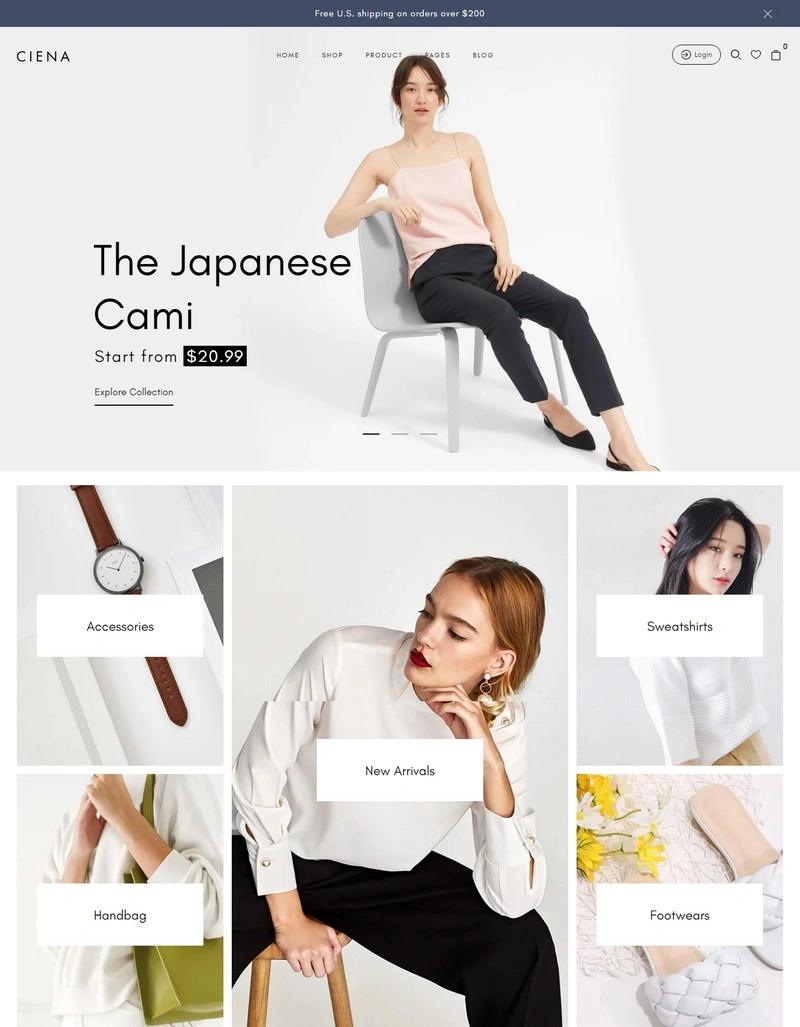 Ciena - Fashion WooCommerce WordPress Theme