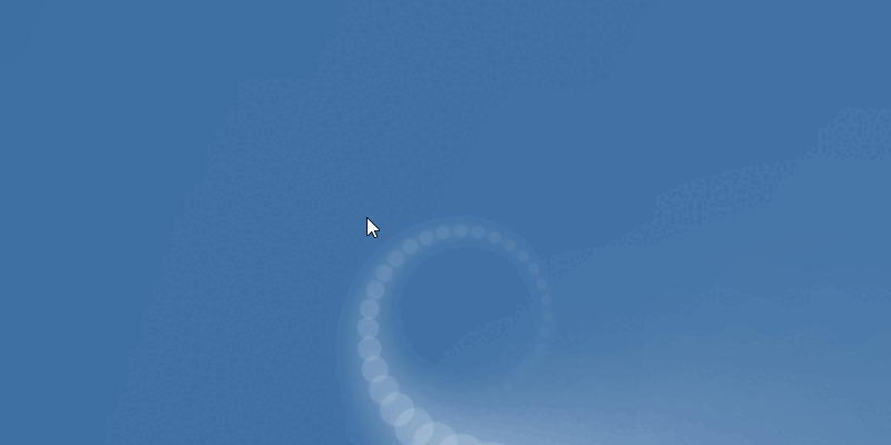 Cloudy Spiral CSS Animation