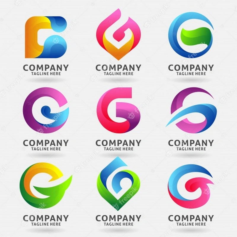 Collection of Letter G Modern Logo Template