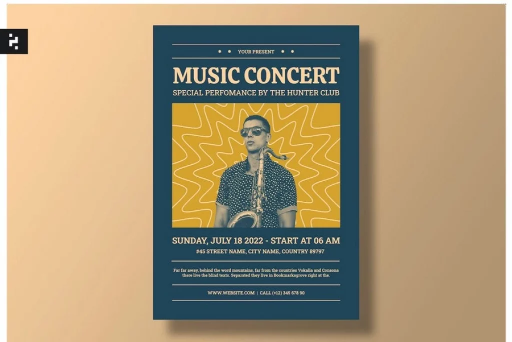 Concert Flyer Template