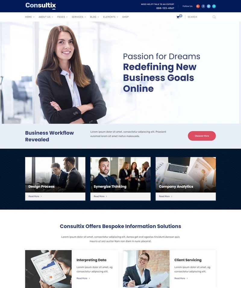 Consultix Business PHP Theme