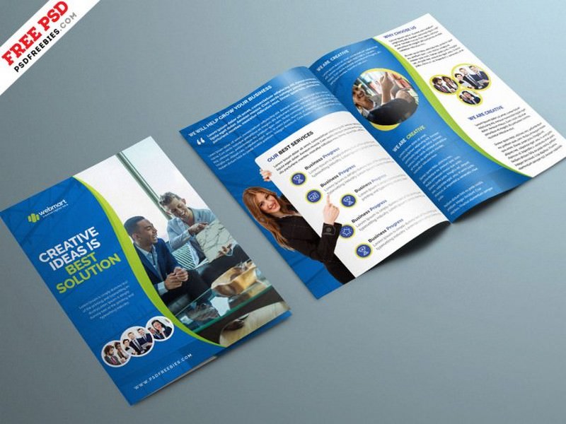Corporate BiFold Brochure Template