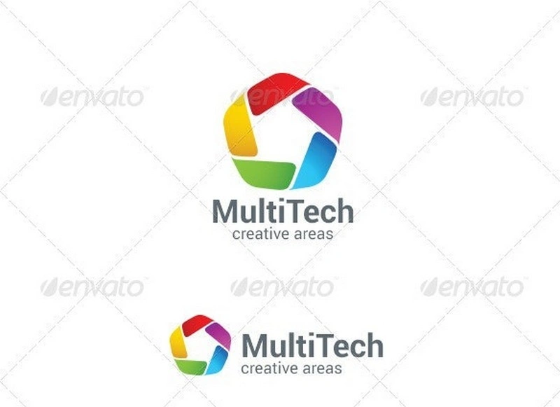Corporate Business Technology Logo Infinity