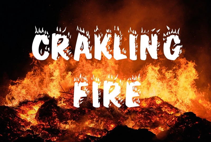 Crackling Fire Font