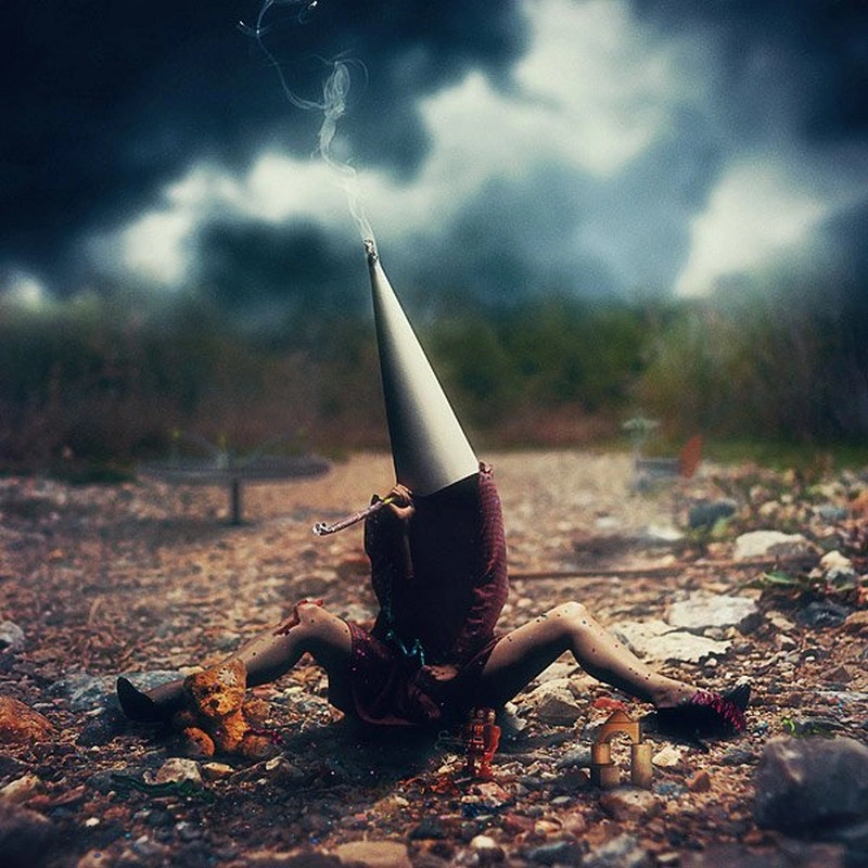 Dark, Conceptual Photo Manipulation With Stock Photography