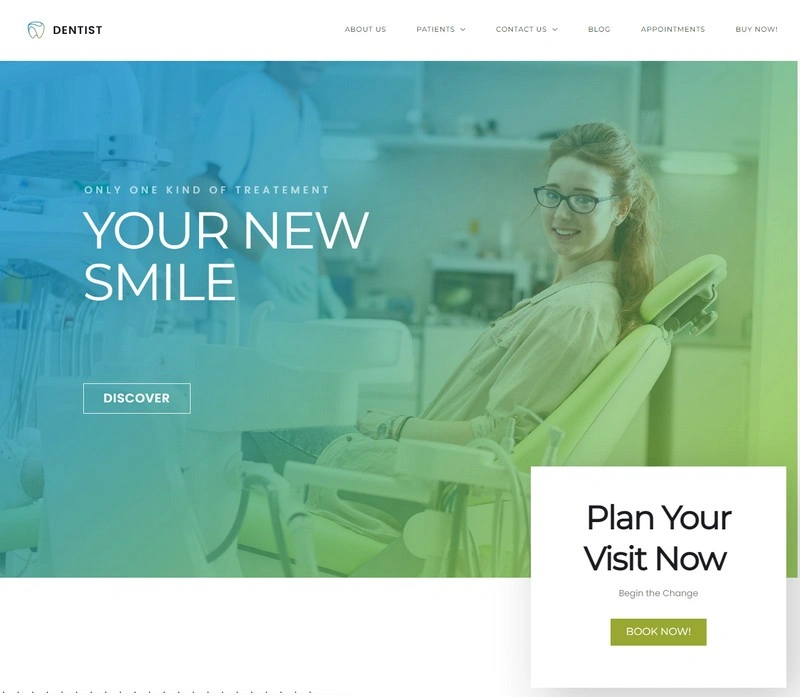Dentist WP Dental WordPress Theme
