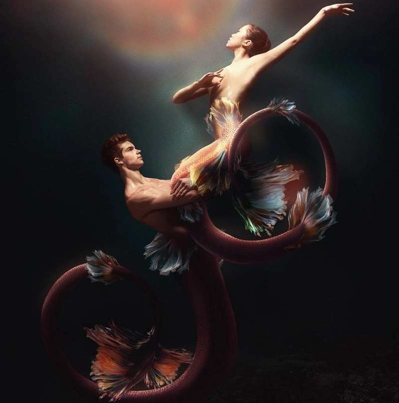 Dramatic Mermaid Photo Manipulation in Photoshop