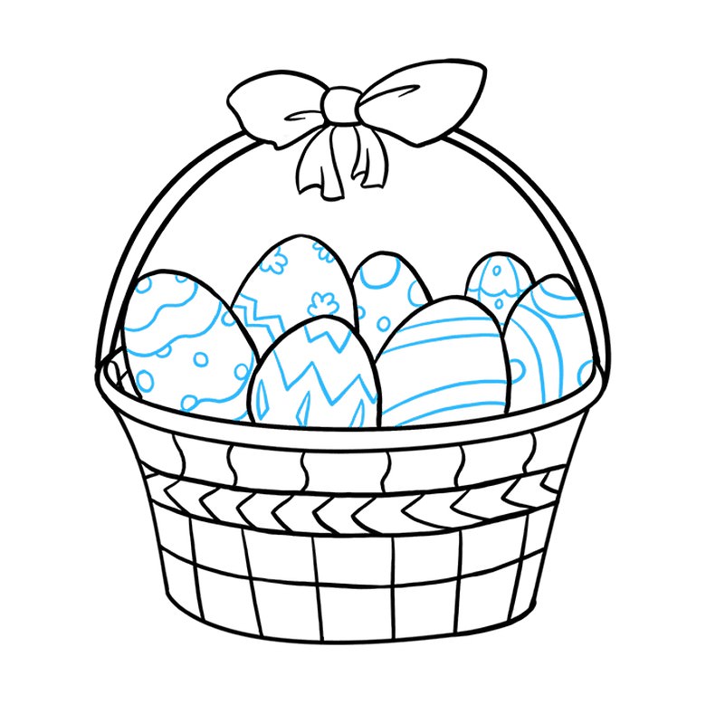 Draw an Easter Basket