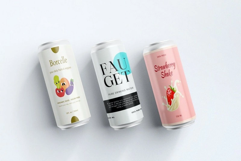 Drink Can Mockups