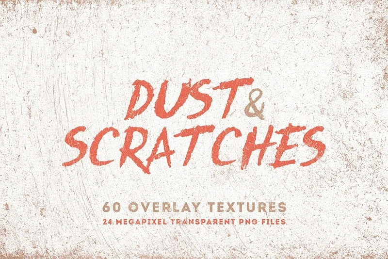 Dust & Scratches 60 Overlay Textures