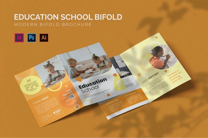 Education School - Bifold Brochure